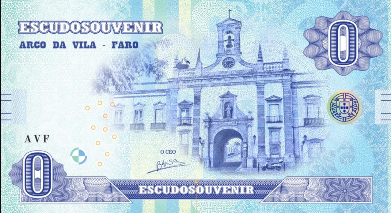 Escudo Souvenir - Arco da Vila - Faro