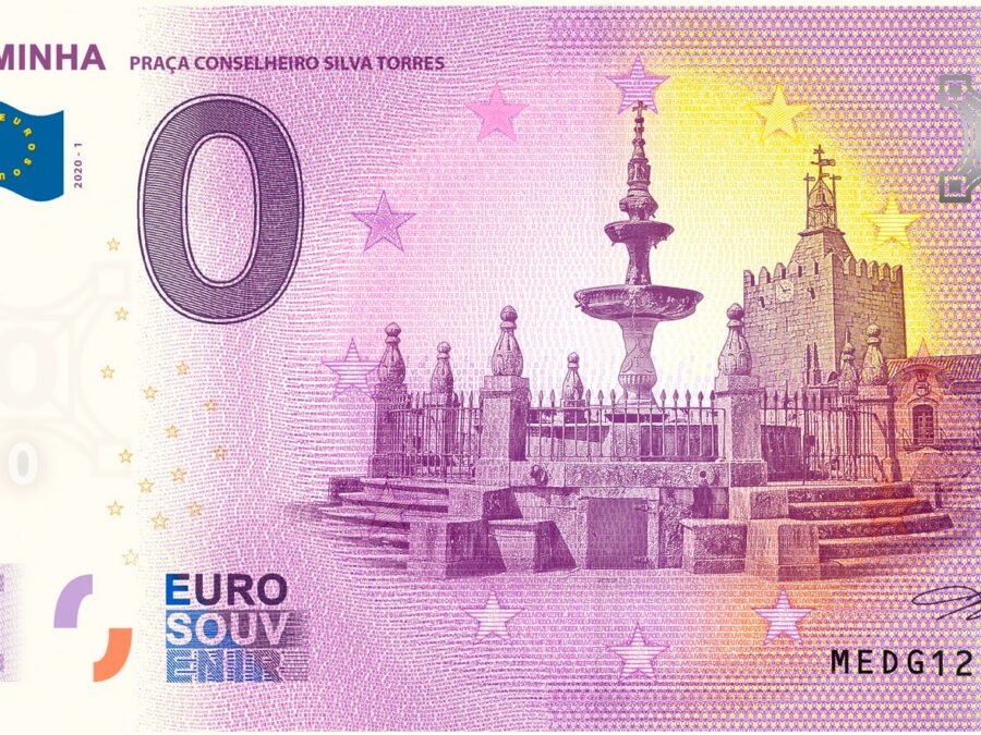 Nota Euro Souvenir - Caminha
