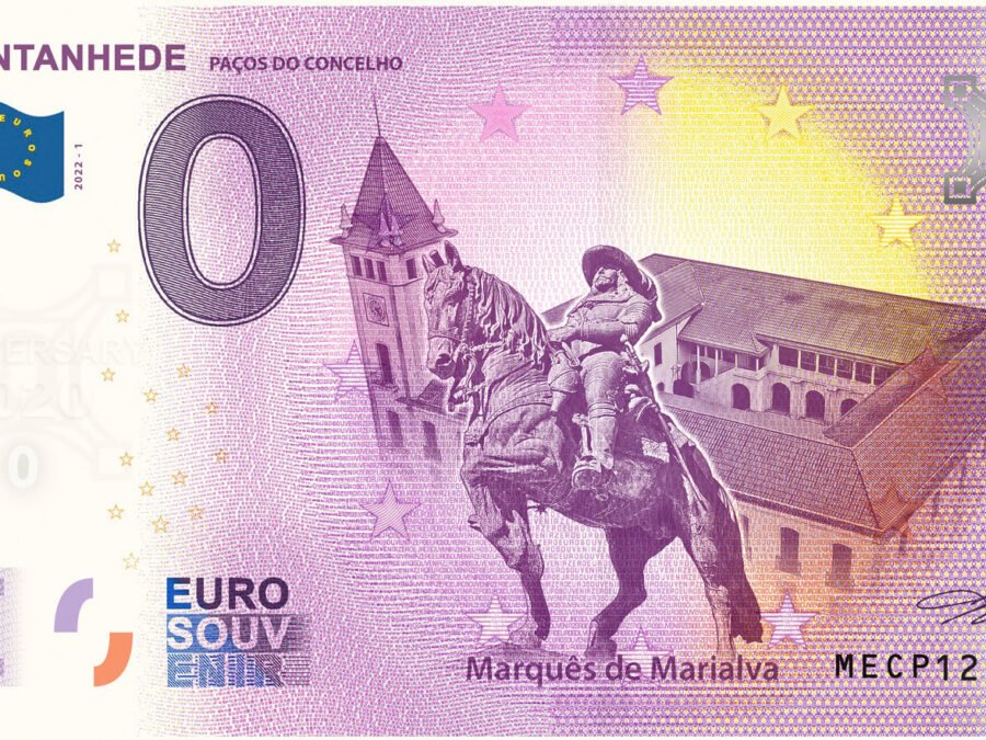 Nota Euro Souvenir - Cantanhede