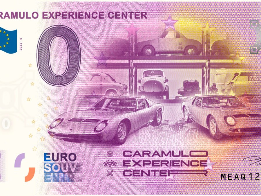 Nota Euro Souvenir - Caramulo Experience Center