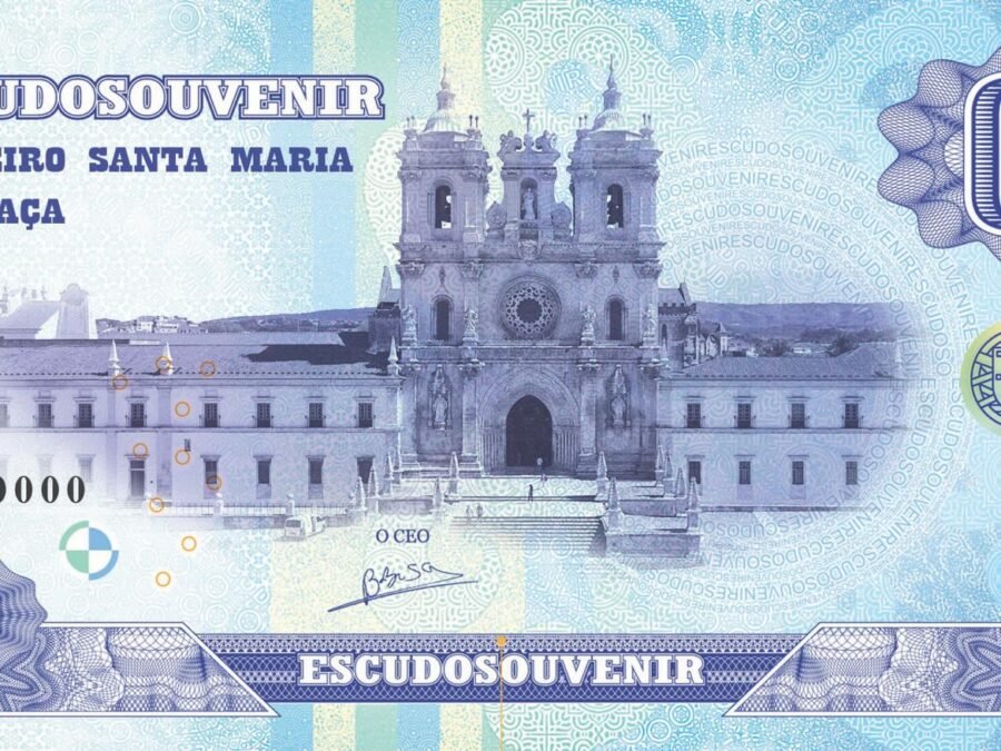 Escudo Souvenir do Mosteiro de Alcobaça
