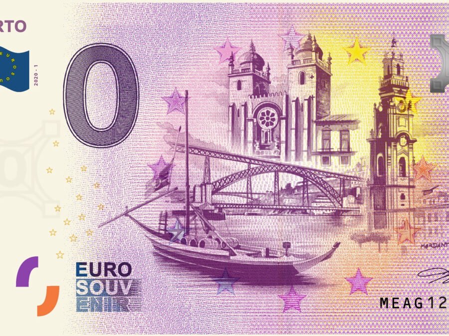 Nota Euro Souvenir - Porto