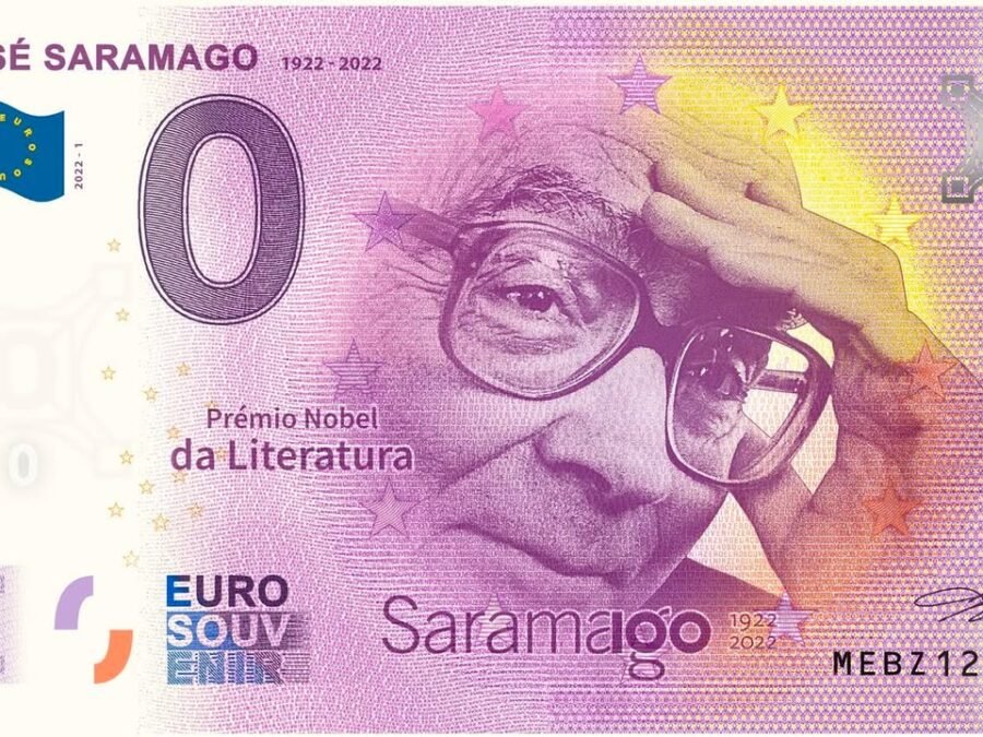 Nota Euro Souvenir - José Saramago