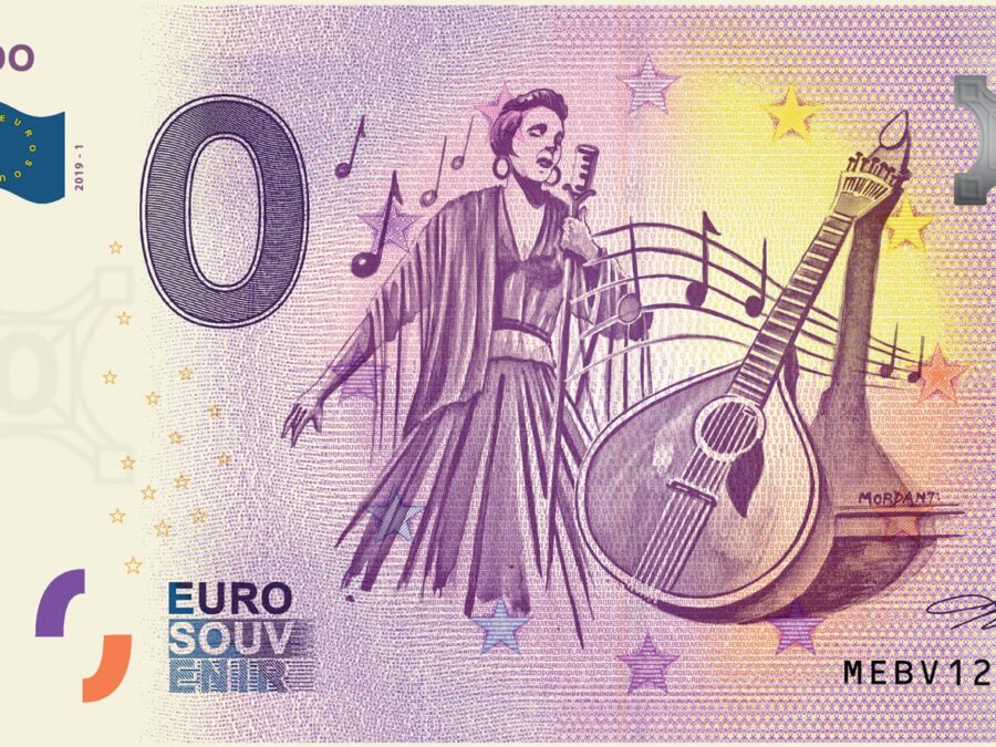 Nota Euro Souvenir - Fado