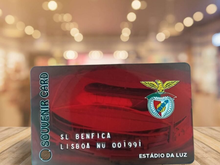 Cartão Souvenir Sport Lisboa e Benfica