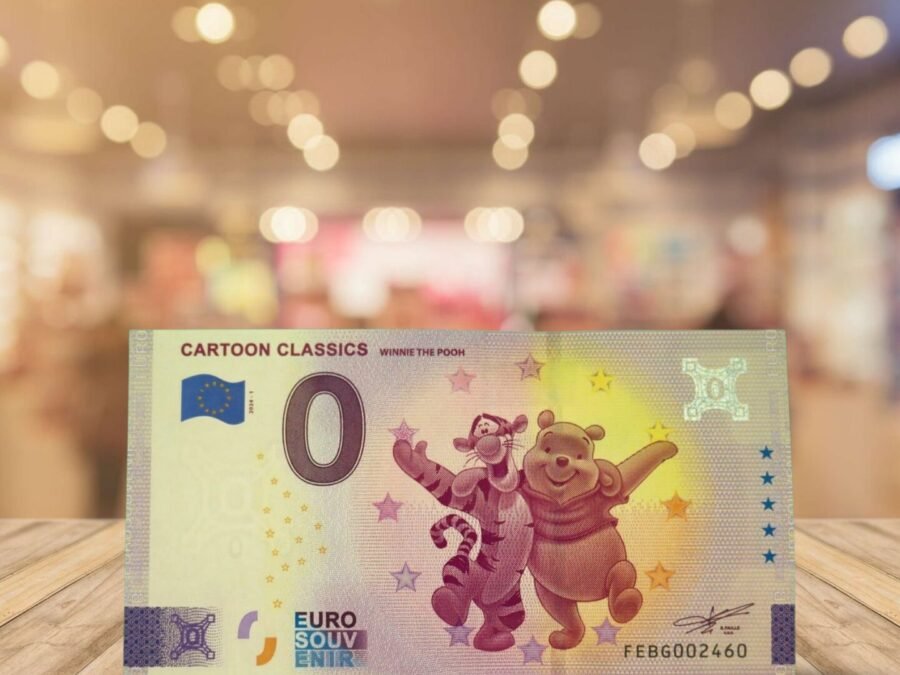 Nota Euro Souvenir - Cartoon Classics