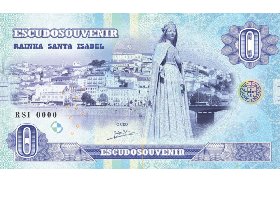 Escudo Souvenir Rainha Santa Isabel Coimbra - 2026-1