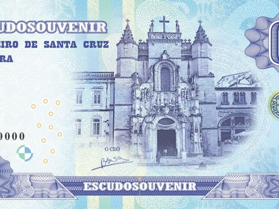 Escudo Souvenir Mosteiro de Santa Cruz - Coimbra - 2026-1